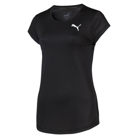 Koszulka damska Puma Athletic Active Tee Black czarna 85177401