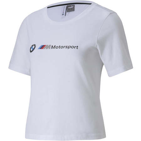 Koszulka damska Puma BMW MMS LOGO biała 59802202