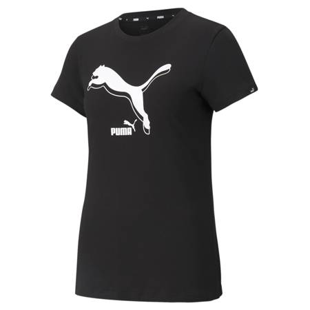 Koszulka damska Puma POWER LOGO czarna 53191801