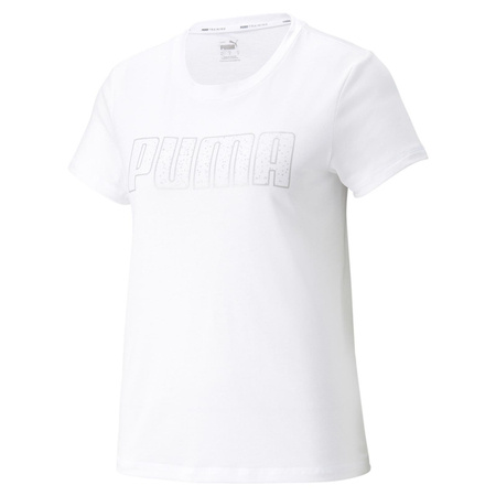 Koszulka damska Puma STARDUST CRYSTALLINE SS biała 52137402
