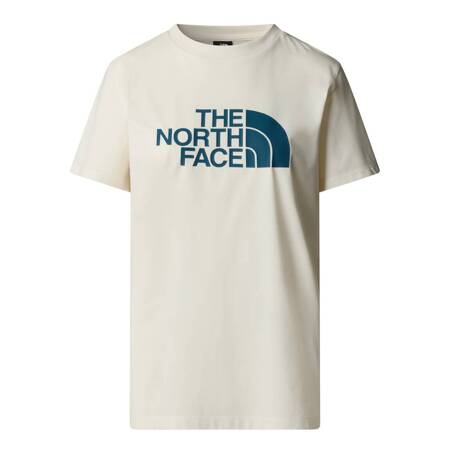 Koszulka damska The North Face S/S RELAXED EASY beżowa NF0A8A6G7OU