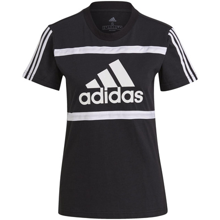 Koszulka damska adidas ESSENTIALS COLORBLOCK czarna GM7137