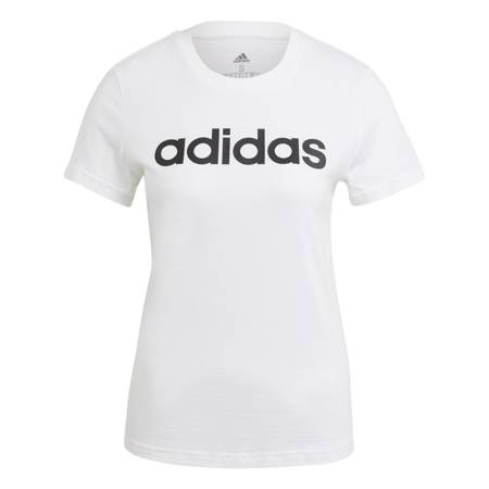 Koszulka damska adidas ESSENTIALS SLIM LOGO biała GL0768