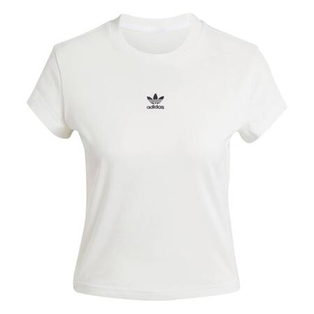 Koszulka damska adidas ESSENTIALS SLIM biała IY7335