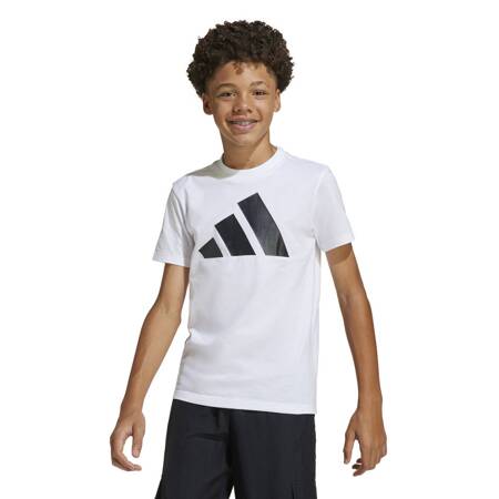 Koszulka dziecięca adidas ESSENTIALS biała JC9659