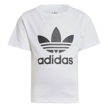 Koszulka dziecięca adidas TREFOIL biała JE0518