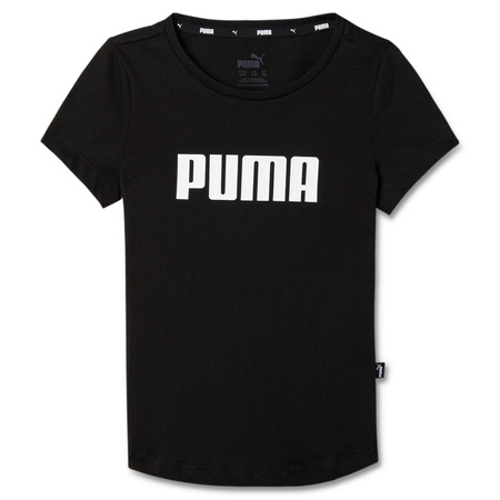 Koszulka dziewczęca Puma ESSENTIALS czarna 84758603