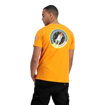 Koszulka męska Alpha Industries SPACE SHUTTLE żółta 176507-429