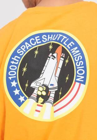 Koszulka męska Alpha Industries SPACE SHUTTLE żółta 176507-429
