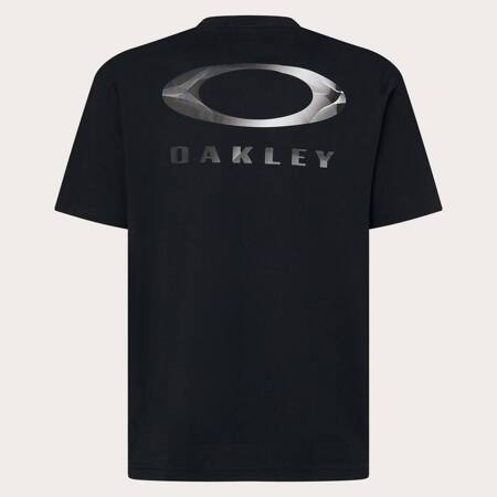 Koszulka męska Oakley ELLIPSE BARK METAL TS czarna FOA406494-02E