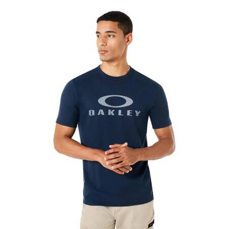 Koszulka męska Oakley O BARK granatowa 457130-6AC