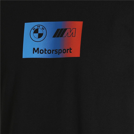 Koszulka męska Puma BMW MMS Logo czarna 53588401