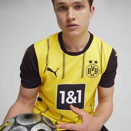 Koszulka męska Puma BVB HOME JERSEY REPLICA żółta 77494601