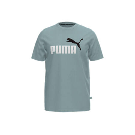 Koszulka męska Puma ESS+ 2 COL LOGO niebieska 58675926