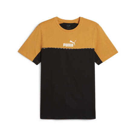Koszulka męska Puma ESS BLOCK X TAPE czarne 67334191