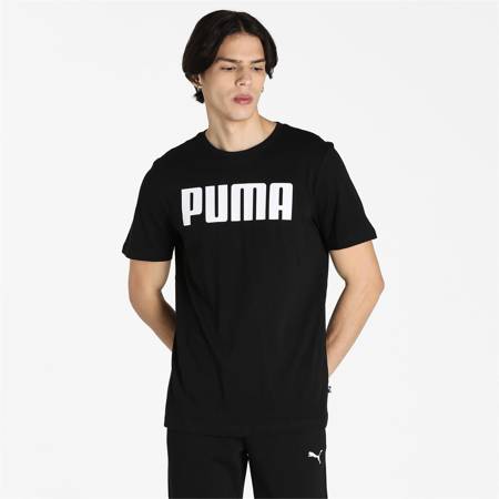 Koszulka męska Puma ESS czarna 84722301