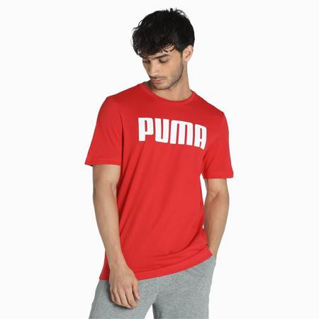 Koszulka męska Puma ESS czerwona 84722304