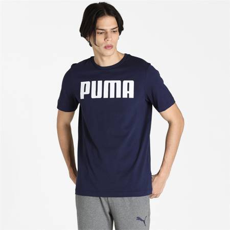 Koszulka męska Puma ESS granatowa 84722305