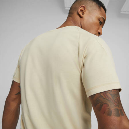 Koszulka męska Puma EVOSTRIPE beżowa 67331188