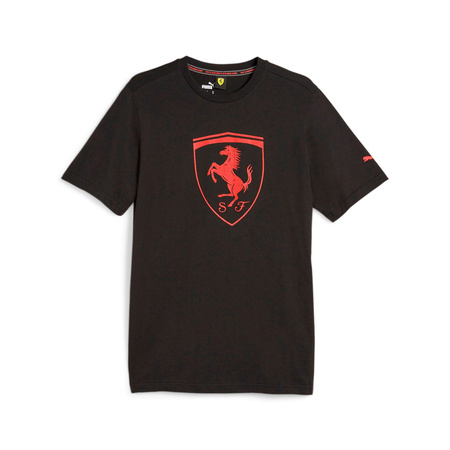 Koszulka męska Puma FERRARI RACE TONAL BIG SHIELD czarna 62095101