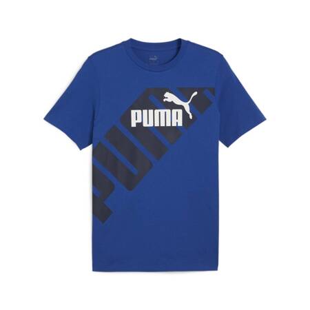 Koszulka męska Puma POWER GRAPHIC niebieska 67896017