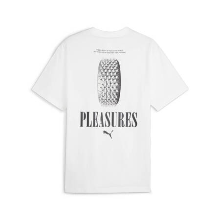 Koszulka męska Puma X PLEASURES GRAPHIC biała 62409602