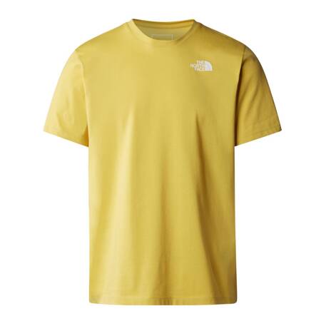 Koszulka męska The North Face FOUNDATION HEATGRAPHIC żółta NF0A882XQOA