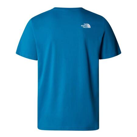 Koszulka męska The North Face S/S EASY niebieska NF0A87N5RBI