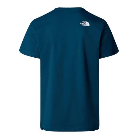 Koszulka męska The North Face S/S SIMPLE DOME niebieska NF0A87NG1NO