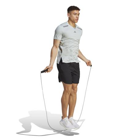 Koszulka męska adidas HIIT ELEVATED TRAINING szara IB3467