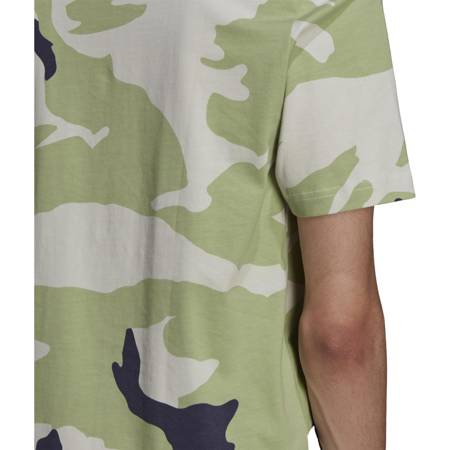 Koszulka męska adidas ORIGINALS CAMO AOP zielona HC7188