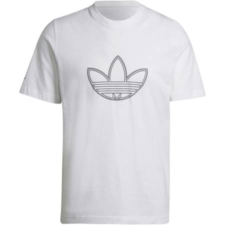 Koszulka męska adidas ORIGINALS SPRT OUTLINE LOGO biała HE4682