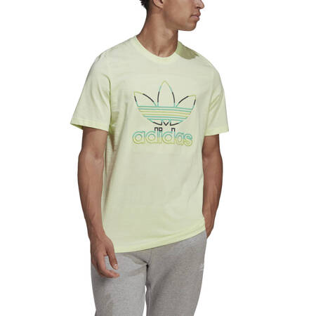 Koszulka męska adidas ORIGINALS TREFOIL zielona HC7159