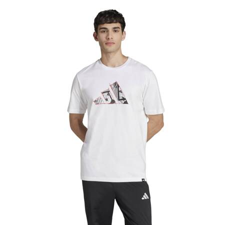 Koszulka męska adidas PHOTO LOGO biała JJ3935