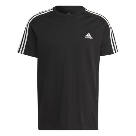 Koszulka męska adidas SINGLE JERSEY czarna IC9334