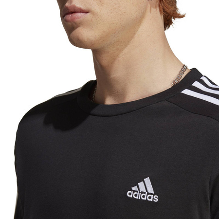 Koszulka męska adidas SINGLE JERSEY czarna IC9334