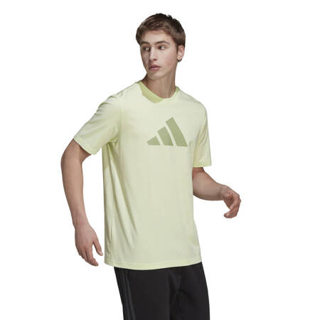 Koszulka męska adidas SPORTSWEAR FUTURE ICONS LOGO niebieska HF4758