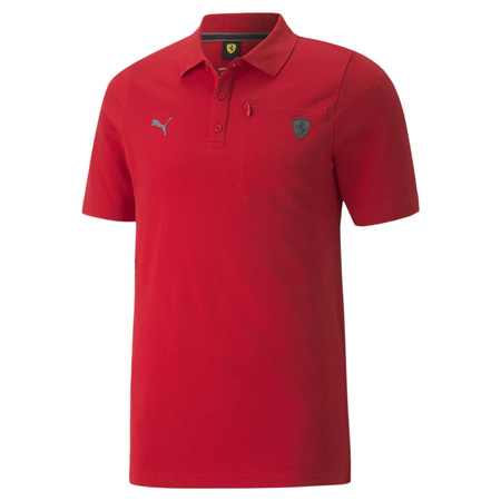 Koszulka polo męska Puma FERRARI STYLE czerwona 53334002