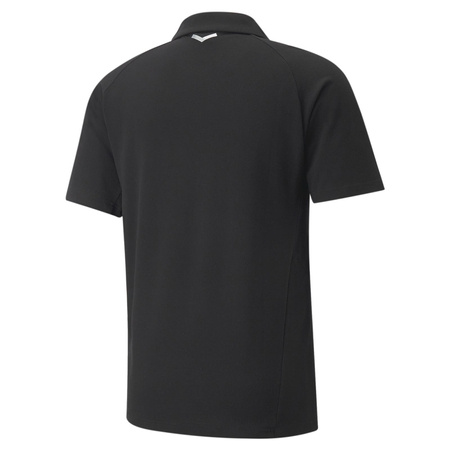 Koszulka polo męska Puma Teamfinal Casuals czarna 65738403