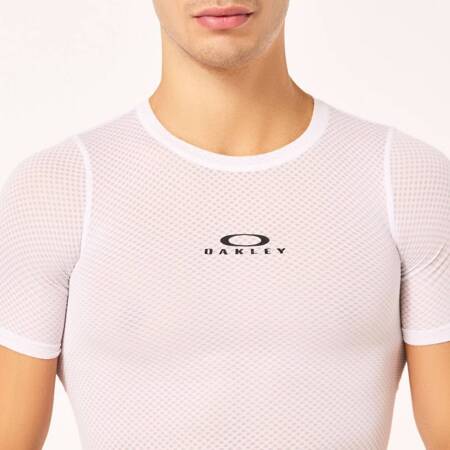 Koszulka rowerowa męska Oakley ENDURANCE BASE LAYER biała FOA405476-100