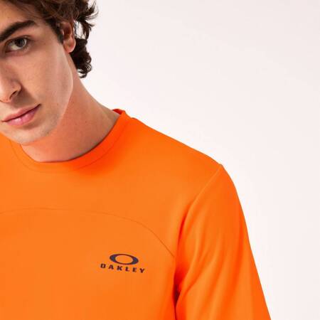 Koszulka rowerowa męska Oakley FREE RIDE JERSEY pomarańczowa FOA405472-71G