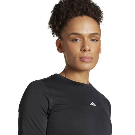 Koszulka treningowa damska adidas TECHFIT TRAINING czarna IK7920