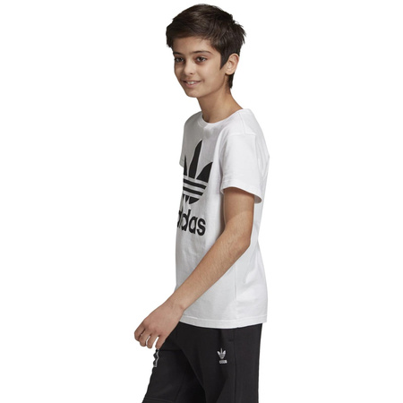 Koszulka unisex adidas Originals TREFOIL biała DV2904