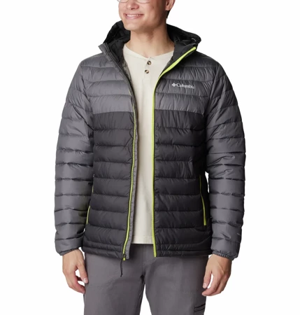 Kurtka Puchowa Columbia Powder Lite Hooded Jacket Męska 1693931015