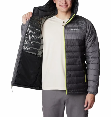 Kurtka Puchowa Columbia Powder Lite Hooded Jacket Męska 1693931015