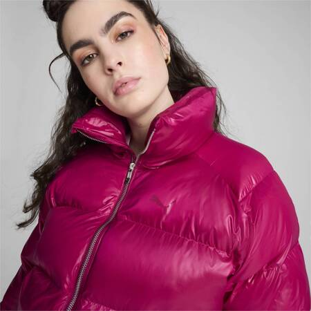 Kurtka damska Puma SHINY PUFFER różowa 62651445