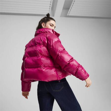 Kurtka damska Puma SHINY PUFFER różowa 62651445