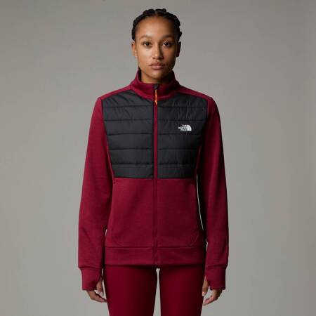 Kurtka damska The North Face REAXION HYBRID bordowa NF0A894569I