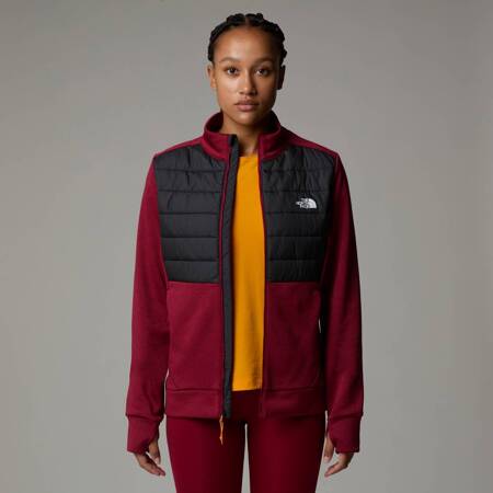 Kurtka damska The North Face REAXION HYBRID bordowa NF0A894569I