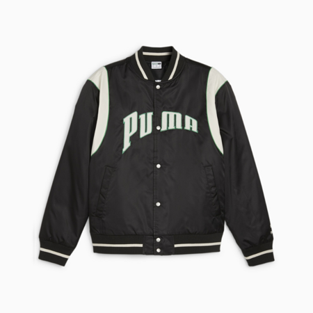 Kurtka męska Puma TEAM VARSITY czarna 62369101